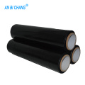 Black Pallet Stretch Film Wrap Rolls